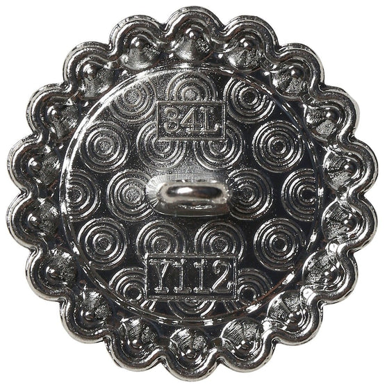 Perlenknöpfe mit Steinen - 21 mm - 4 Stk - Go Handmade
2