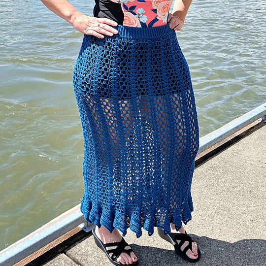 Sirena - Maxi-Rock & trägerloses Überzieh-Kleid