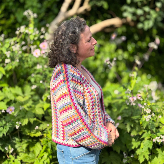 Oh So Colorful Granny - Strickjacke
6