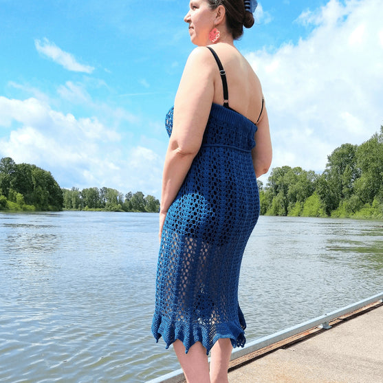 Sirena - Maxi-Rock & trägerloses Überzieh-Kleid
8