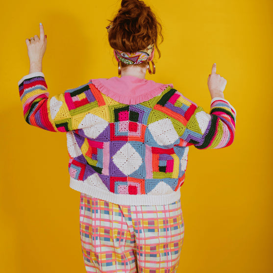 No Shades of Grey - Cardigan - Häkeln
8