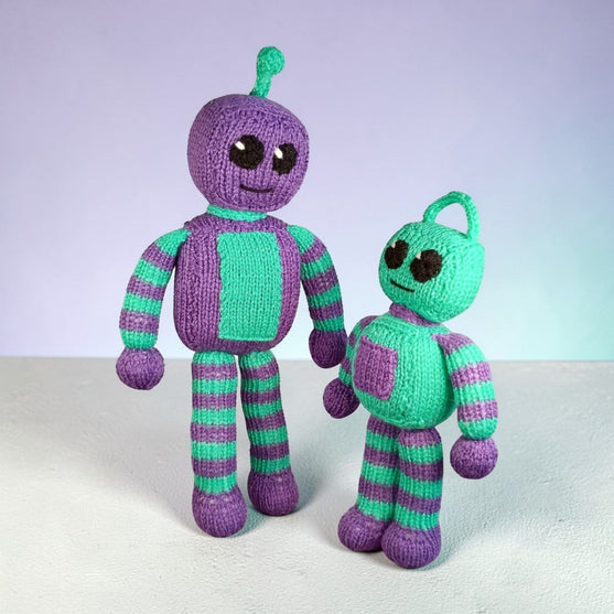 Widget und Bolt – die Roboter
4