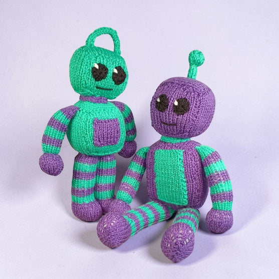 Widget und Bolt – die Roboter
2
