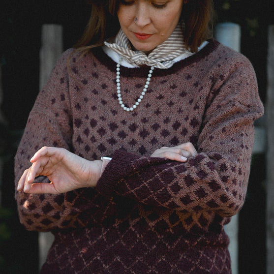 Maggie Rustic - Sweater mit Muster
4