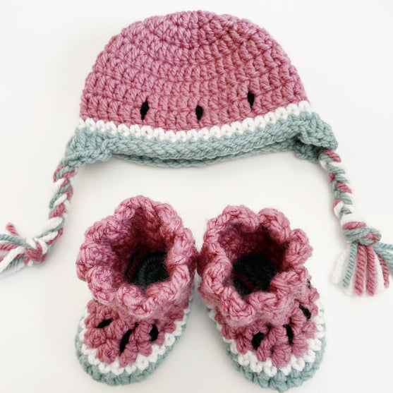 Wintermelons - Baby Beanie und Schühchen
1