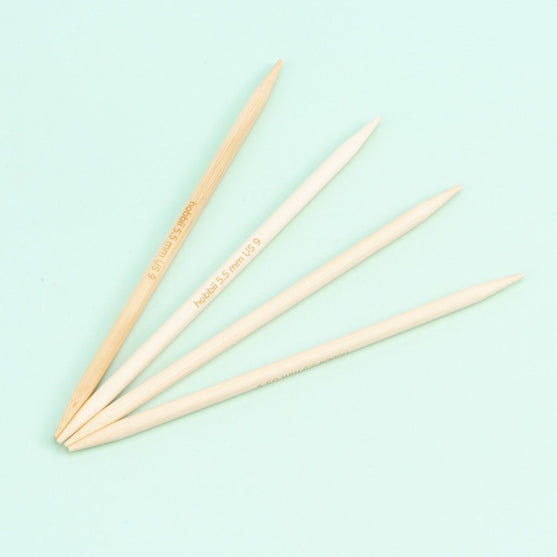 Bamboo Strumpfstricknadeln - 15 cm - Hobbii
8