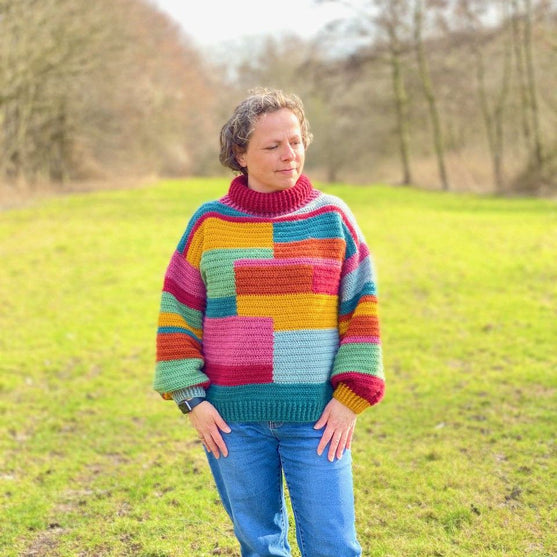 Colour Block - Pullover
5