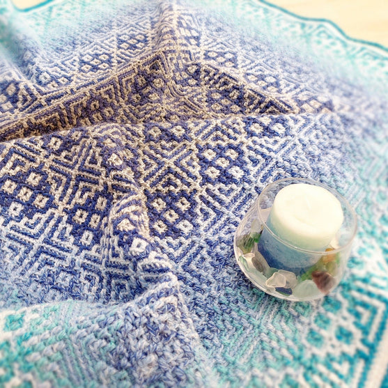 Sea Glass Mosaic Decke
8