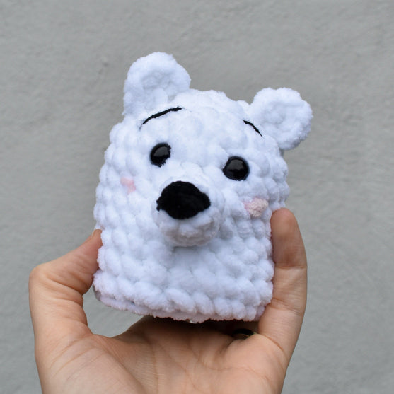 Pinguin und Eisbär - Wendepuppe
4