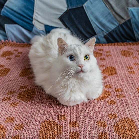 Fußabdrücke im Herzen - Decke
2