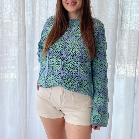 Spring Mosaic - Pullover
2