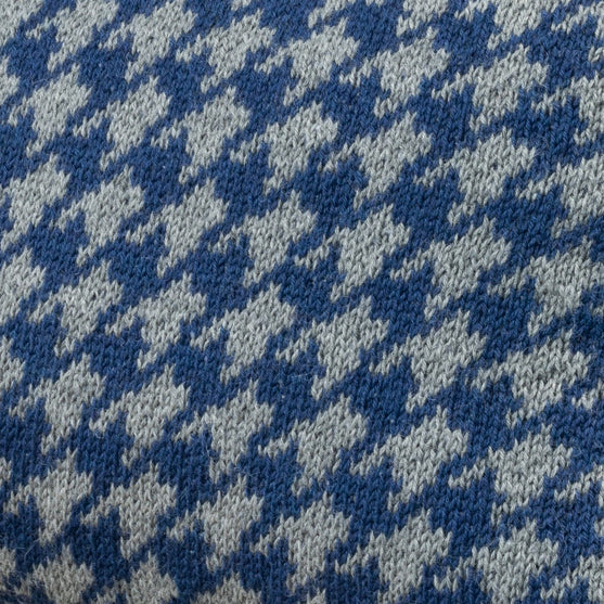 Island - Kissen mit Hahnentrittmuster
4