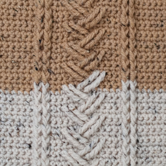 Happy Bear - Babydecke und Beanie
14