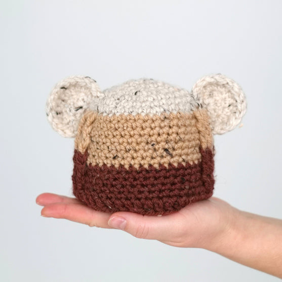 Happy Bear - Babydecke und Beanie
6