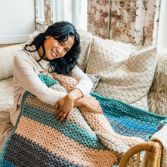 Sherbet Afghan - Decke
2