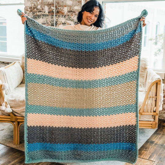 Sherbet Afghan - Decke