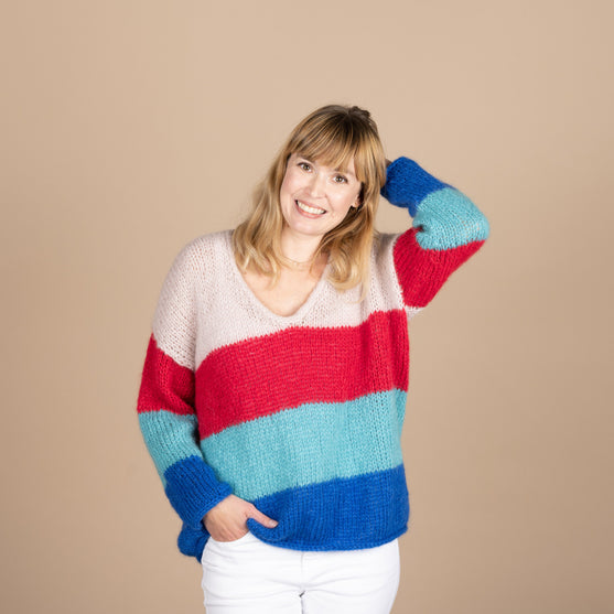Jolie - Langer Pullover
2
