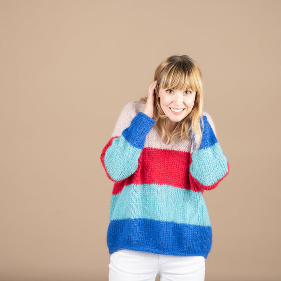 Jolie - Langer Pullover
8