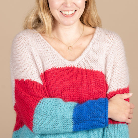 Jolie - Langer Pullover
3