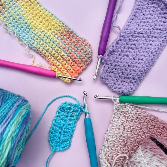 Easy Touch Häkelnadelset - 11 Größen - Hobbii
12