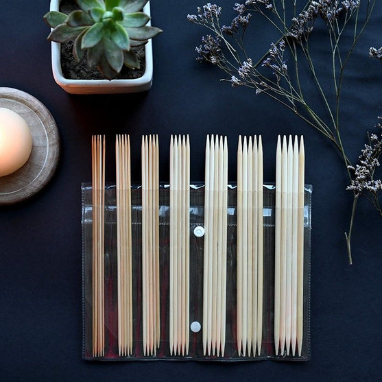 Bamboo Strumpfstricknadel Set - KnitPro
4