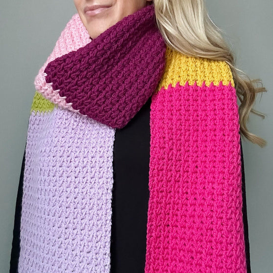 Frosty Feather - Schal
1