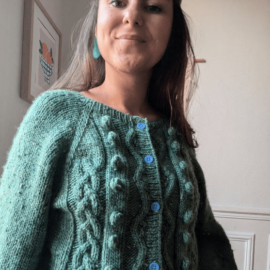 Twist and Shout - Strickjacke
6