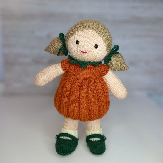Kürbis Outfit - Puppenkleider
2