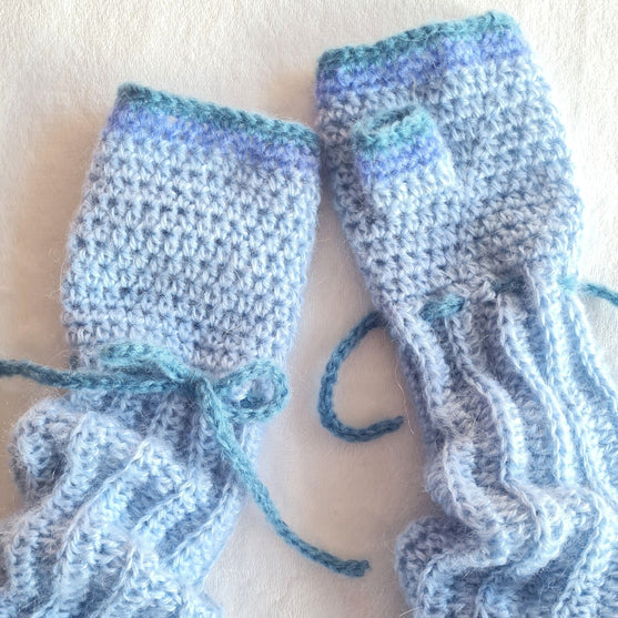 Ice Blue - Handstulpen
3