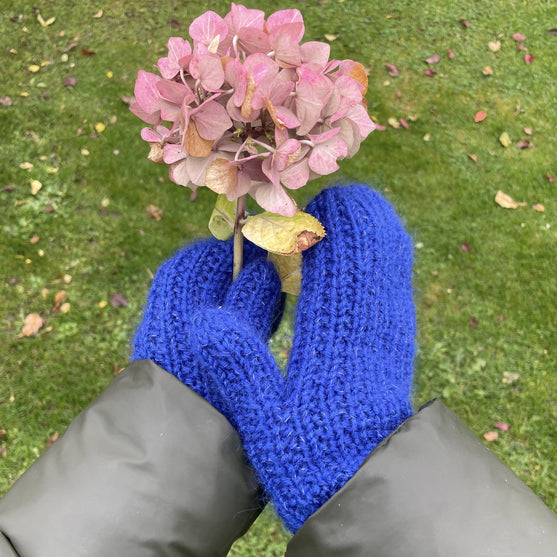 Easy Rib Mittens - Fäustline
4