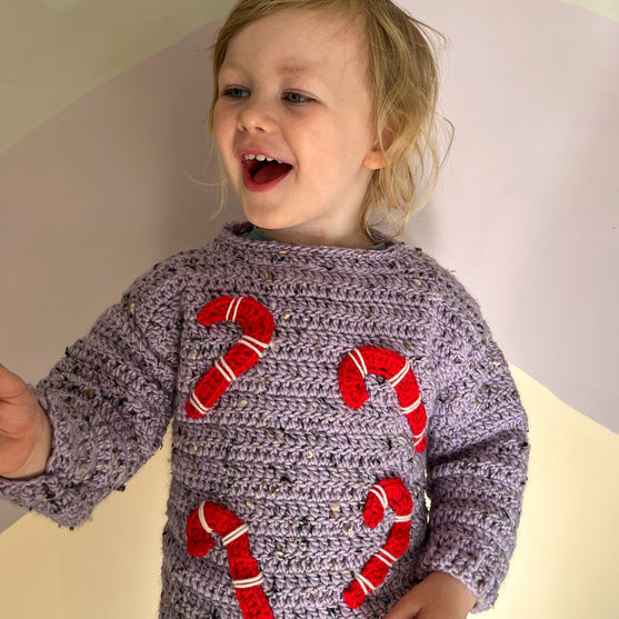 Candy Canes - Kinderpullover
3