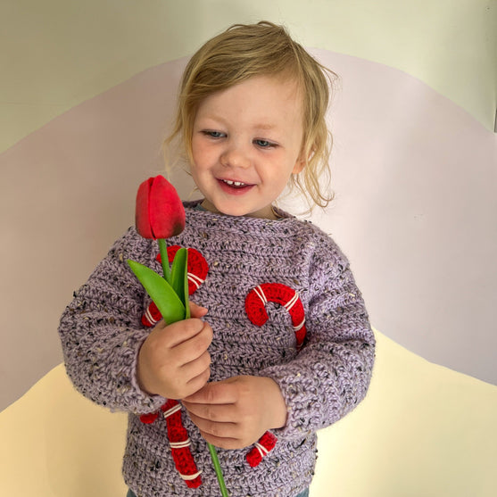 Candy Canes - Kinderpullover
4