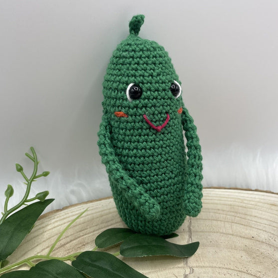 Gundula Glücksgurke - Amigurumi
3