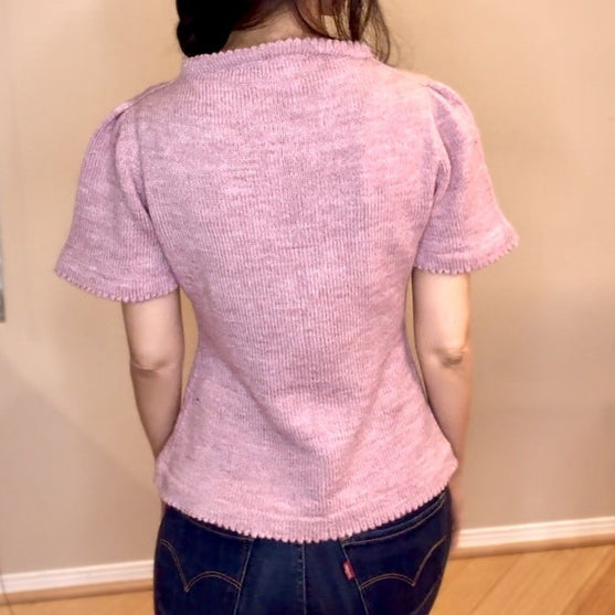 Mimi - T-Shirt mit Puffärmeln
4