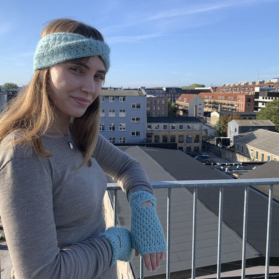 Soft Twist - Handschuhe und Stirnband
5