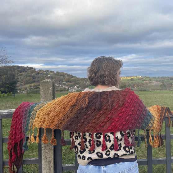 Falling Leaves - Schal
3