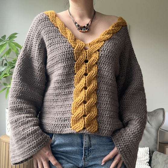 Serena Cable - Pullover
2
