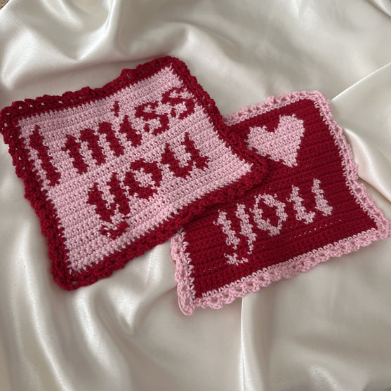 PS - I love you - Umschlag für Valentinstagskarten
4