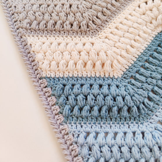 Calming Puff Wave - Decke
4