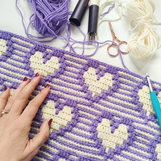 Hearts All Over - Kissen
4