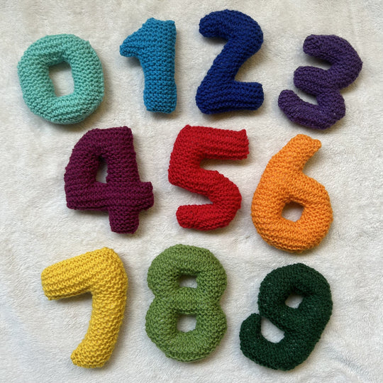 1 2 3 Knit - Zahlen
