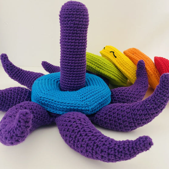 Octopus - Stapelspielzeug
4