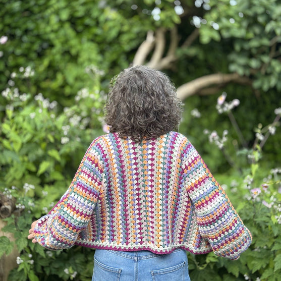 Oh So Colorful Granny - Strickjacke
8