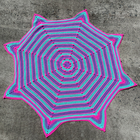 Puff Mandala - Decke
5