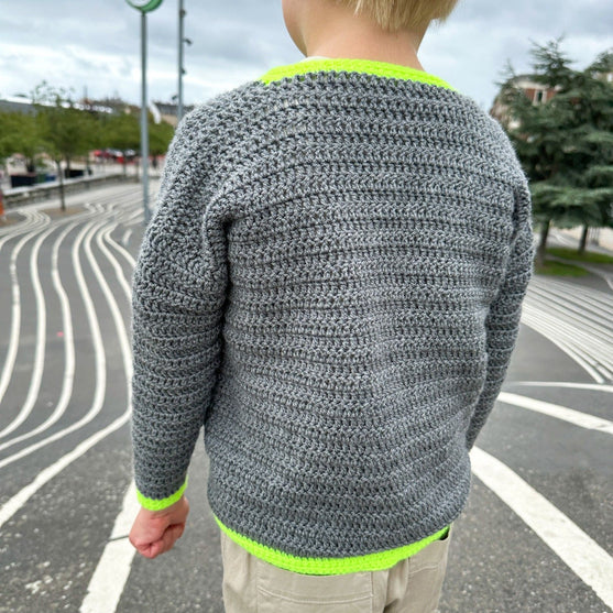 Contrast Cardi - Kinder Cardigan
2
