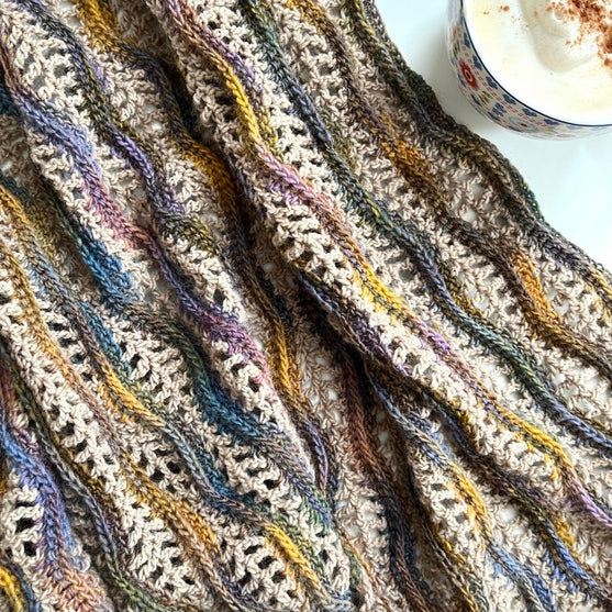 Winter Waves Wrap - Schal
3
