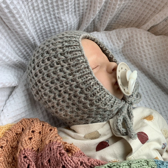 Sensommer Haube - Evergreen