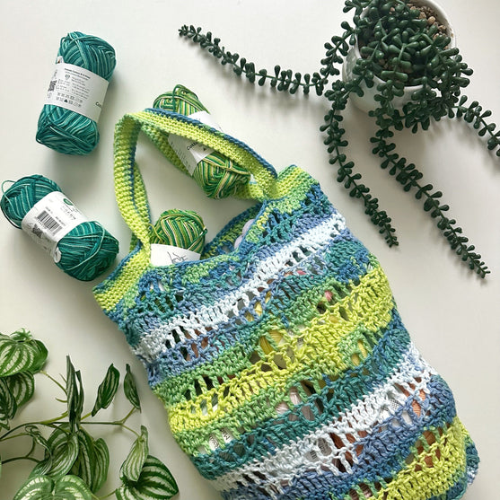 Delicate Waves - Markttasche
3