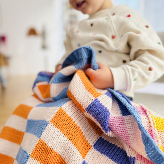 Hilma - Babydecke - Strickset
2