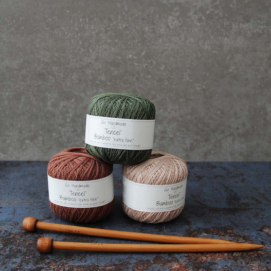 Tencel Bamboo Extra Fine - Go Handmade
2